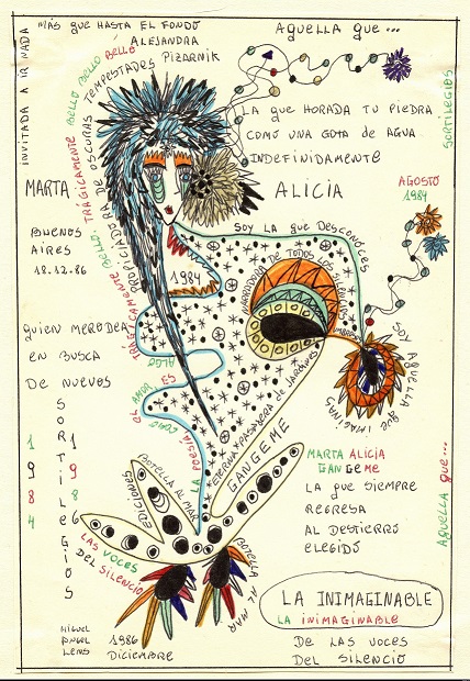 Miguel Ángel Lens, "La inimaginable", Archivo IIAC