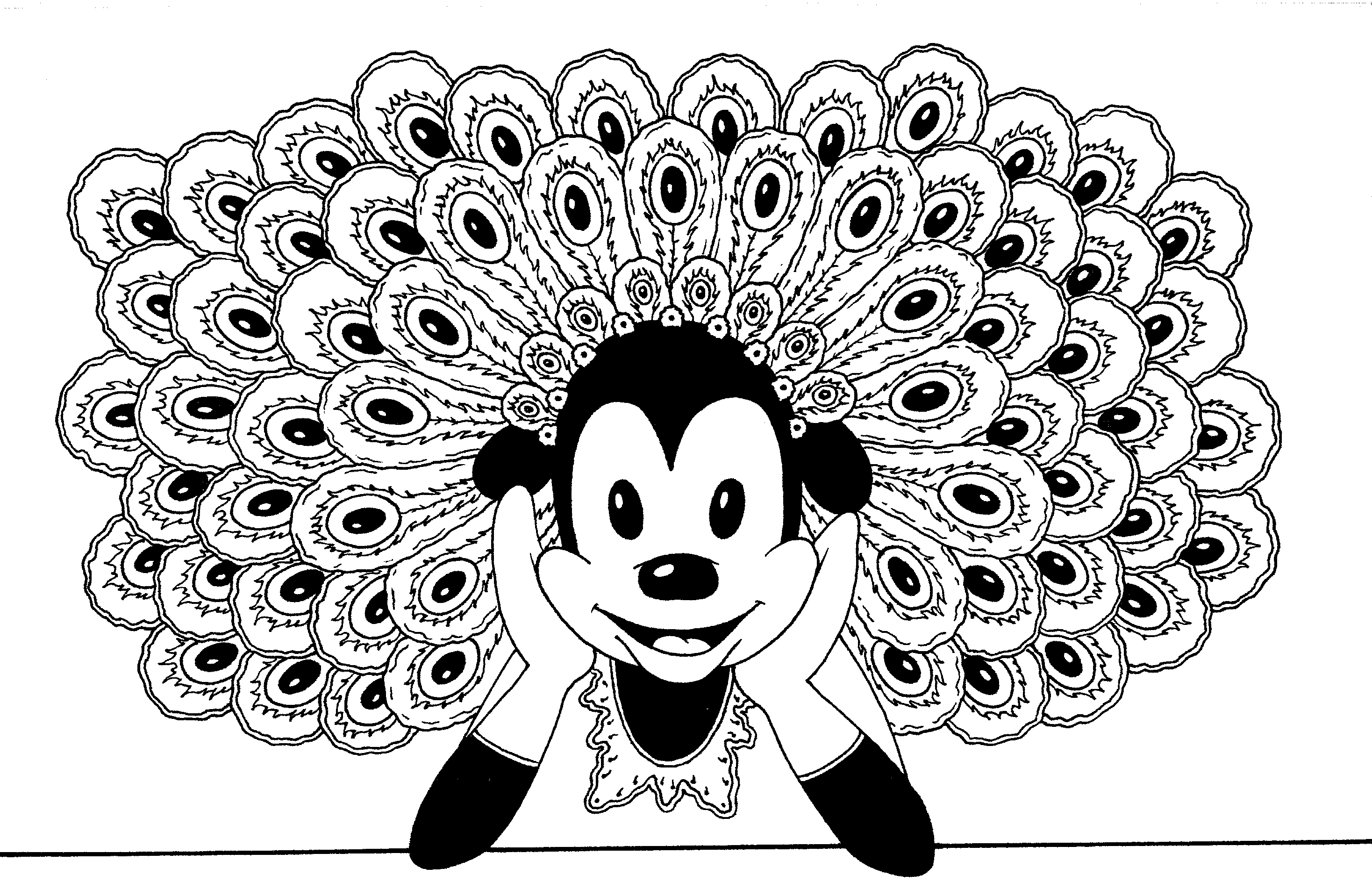 Marcelo Pombo. Dibujos de Puerto Madryn. Marcador sobre papel. 1995